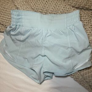 Lululeom Blue Hottie Hot Shorts